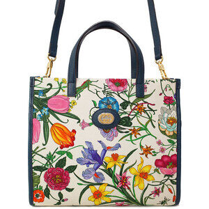 GUCCI Floral Flower Handbag Bag